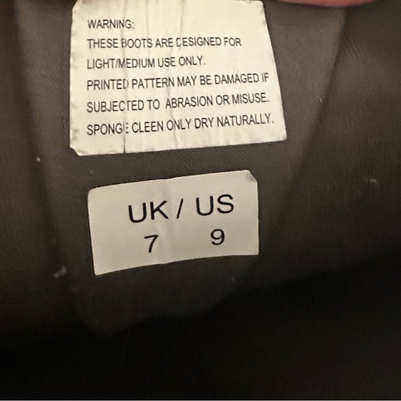 JILEON EXTRA WIDE CALF WOMENS' RAIN BOOTS - BLAK - SIZE 9 - Picture 6 of 6